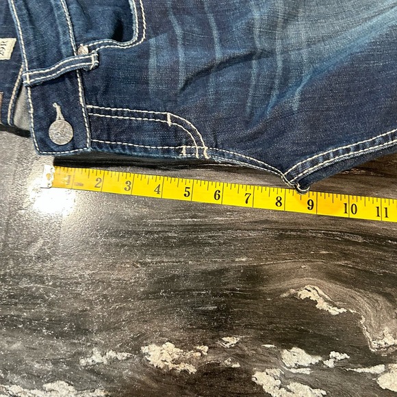 BKE Denim Womens Jeans 29R Dark Wash Faded Bootcut Preppy Casual Denim - Picture 4 of 16